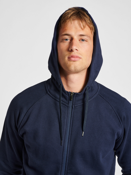 Hummel Men's Red Classic Zip Hoodie Hummel