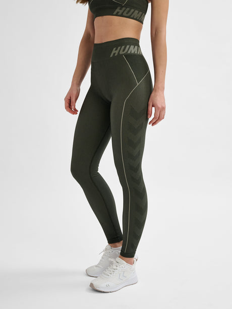 Hummel Women's Te Christel Seamless Mid Waist Tights Hummel