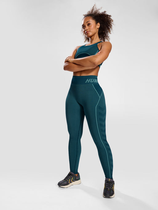 Hummel Women's Te Christel Seamless Mid Waist Tights Hummel