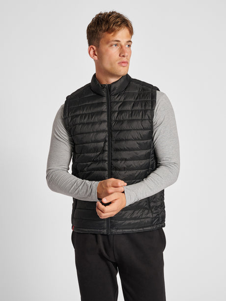 Hummel Men's Red Quilted Waistcoat Hummel
