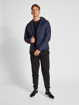 Hummel Men's Red Quilted Hood Jacket Hummel
