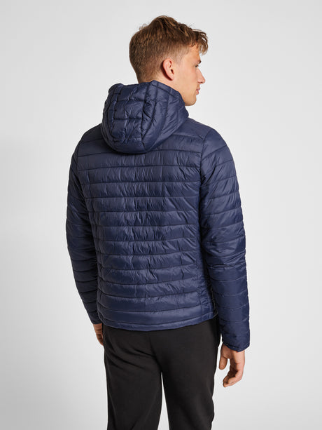 Hummel Men's Red Quilted Hood Jacket Hummel