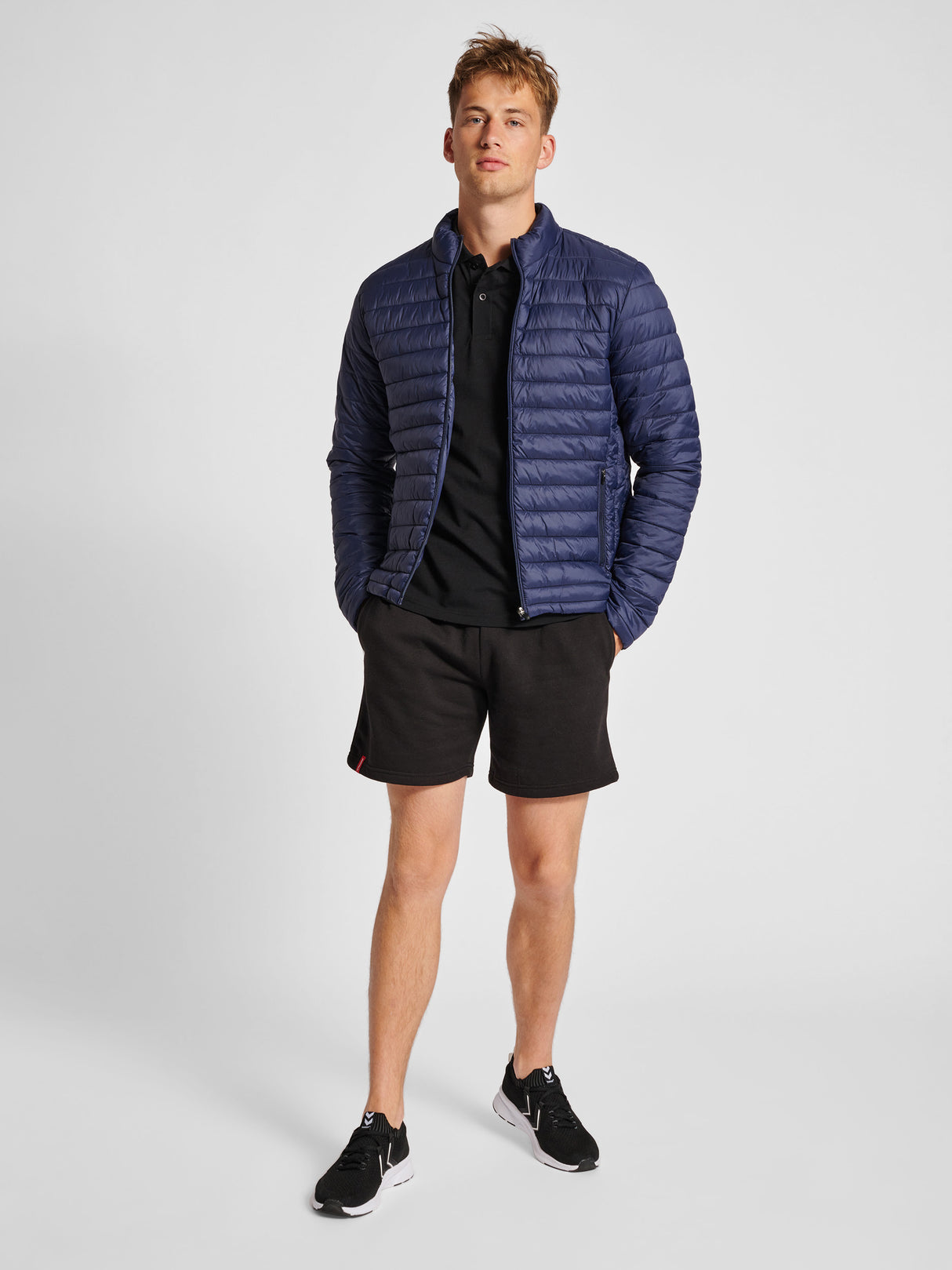Hummel Men's Red Quilted Jacket Hummel