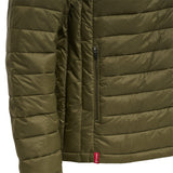 Hummel Men's Red Quilted Hood Jacket Hummel