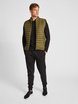 Hummel Men's Red Quilted Waistcoat Hummel