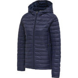 Hummel Women's Red Quilted Hood Jacket Hummel