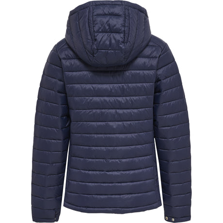 Hummel Women's Red Quilted Hood Jacket Hummel