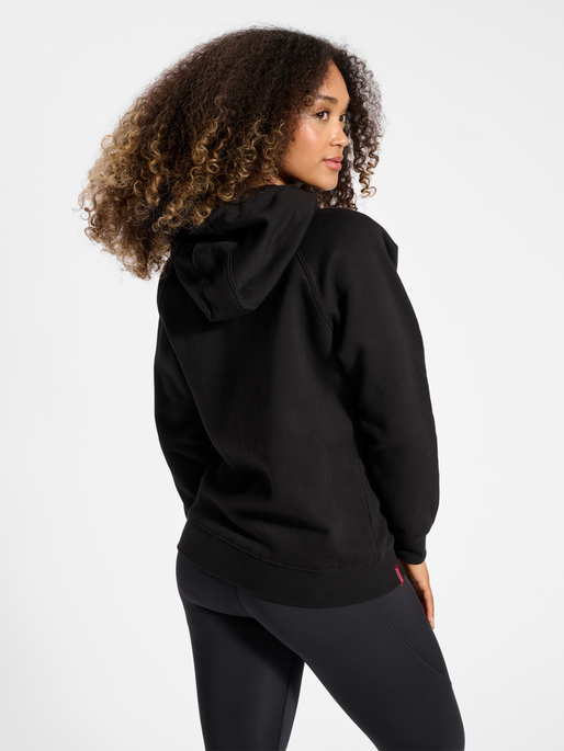 Hummel Women's Red Classic Zip Hoodie Hummel