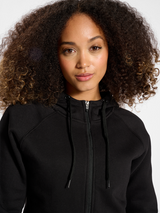 Hummel Women's Red Classic Zip Hoodie Hummel