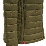 Hummel Women's Red Quilted Hood Jacket Hummel