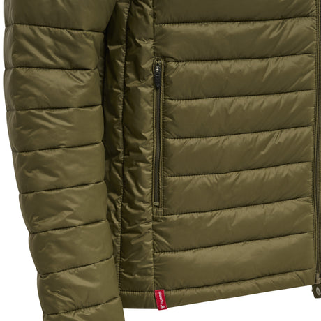 Hummel Men's Red Quilted Jacket Hummel