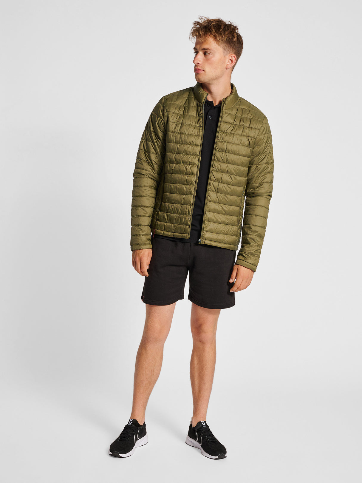 Hummel Men's Red Quilted Jacket Hummel