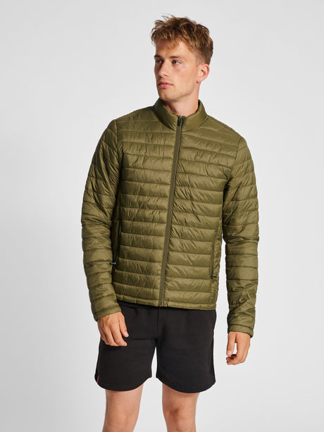 Hummel Men's Red Quilted Jacket Hummel