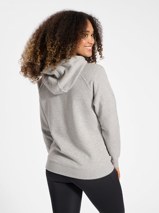 Hummel Women's Red Classic Zip Hoodie Hummel