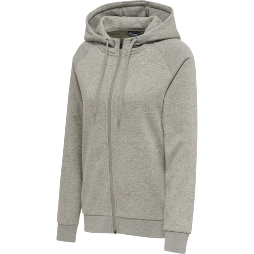 Hummel Women's Red Classic Zip Hoodie Hummel