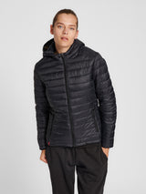 Hummel Women's Red Quilted Hood Jacket Hummel