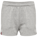 Hummel Youth Red Basic Sweat Shorts Hummel