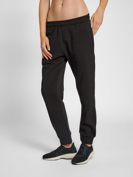 Hummel Women's Red Basic Sweatpants Hummel