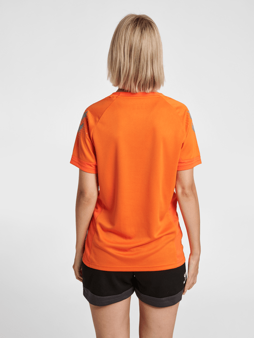 Hummel Women's Lead Short Sleeve Poly Training Jersey Hummel