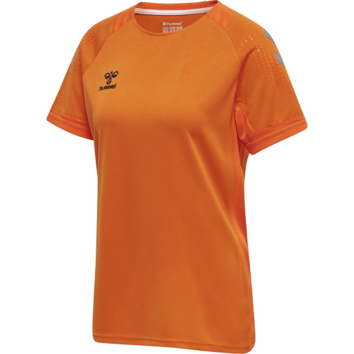 Hummel Women's Lead Short Sleeve Poly Training Jersey Hummel
