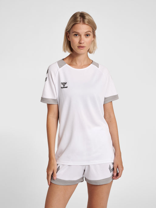 Hummel Women's Lead Short Sleeve Poly Training Jersey Hummel
