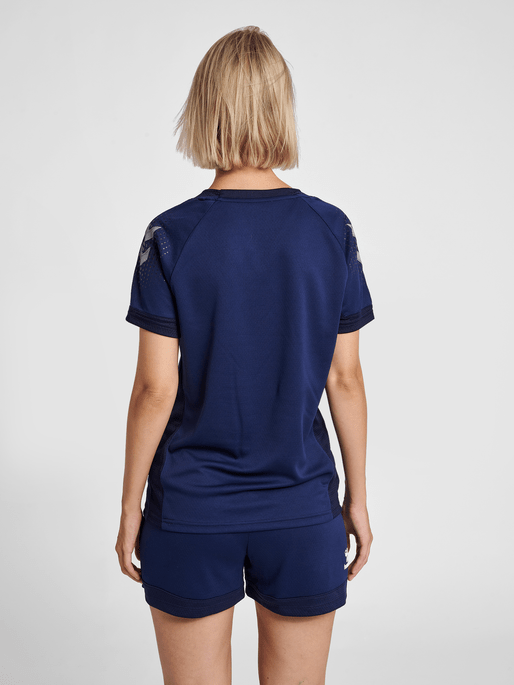 Hummel Women's Lead Short Sleeve Poly Training Jersey Hummel