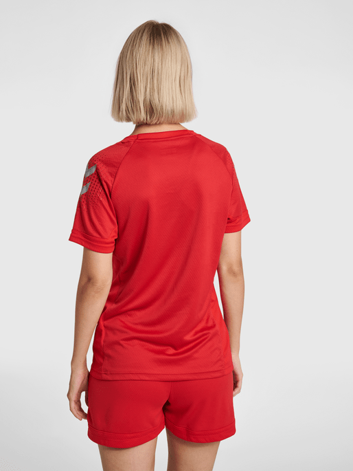 Hummel Women's Lead Short Sleeve Poly Training Jersey Hummel
