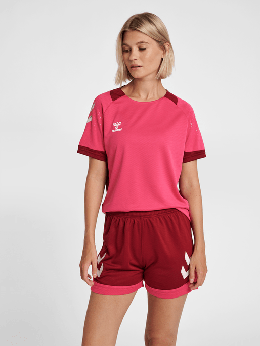 Hummel Women's Lead Short Sleeve Poly Training Jersey Hummel
