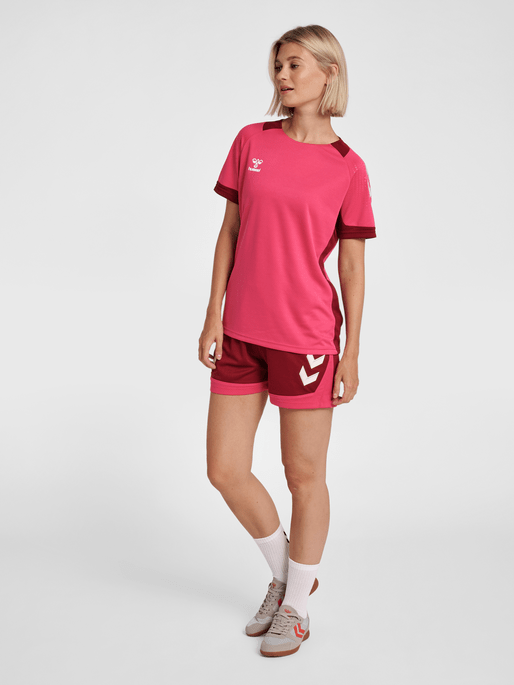 Hummel Women's Lead Short Sleeve Poly Training Jersey Hummel