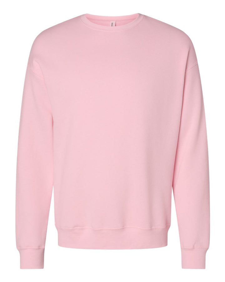 BELLA + CANVAS Men's Sponge Fleece Drop Shoulder Crewneck Sweatshirt