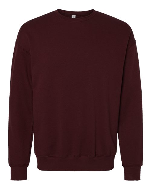 BELLA + CANVAS Men's Sponge Fleece Drop Shoulder Crewneck Sweatshirt