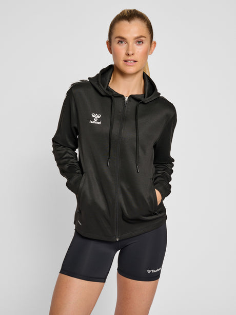 Hummel Women's Core XK Poly Zip Hoodie Hummel