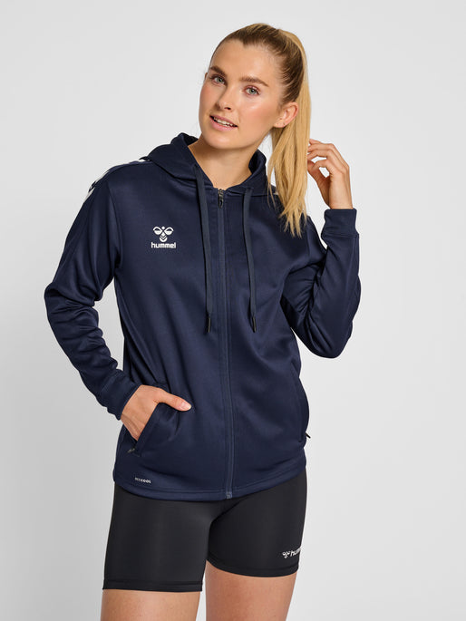 Hummel Women's Core XK Poly Zip Hoodie Hummel
