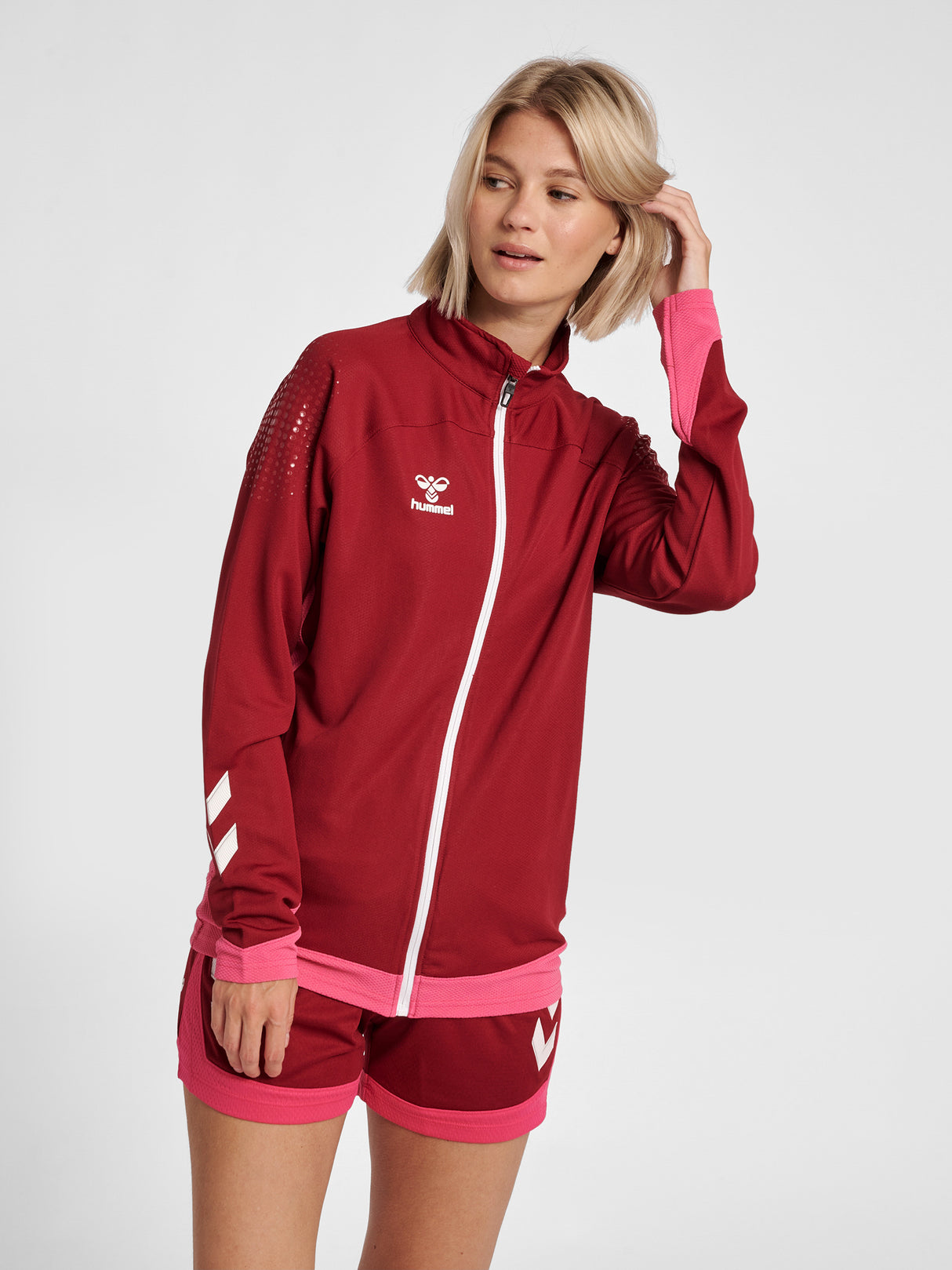 Hummel Women's Lead Poly Zip Jacket Hummel