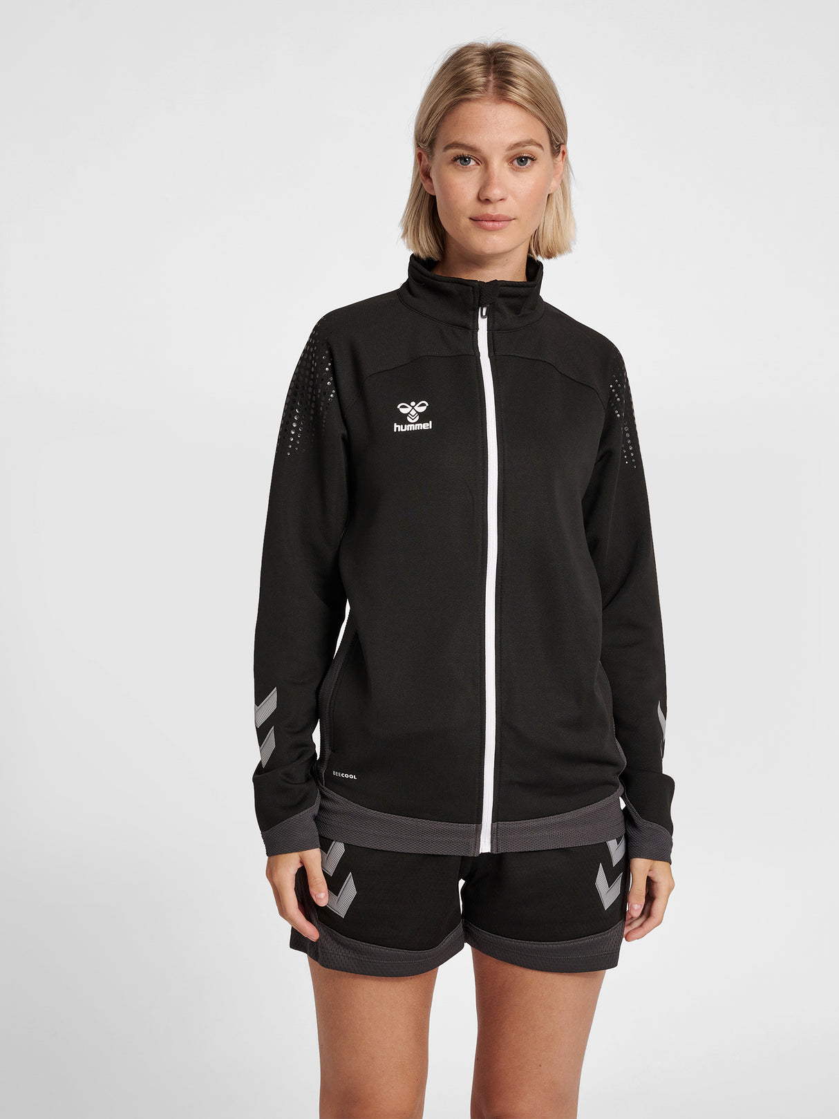 Hummel Women's Lead Poly Zip Jacket Hummel