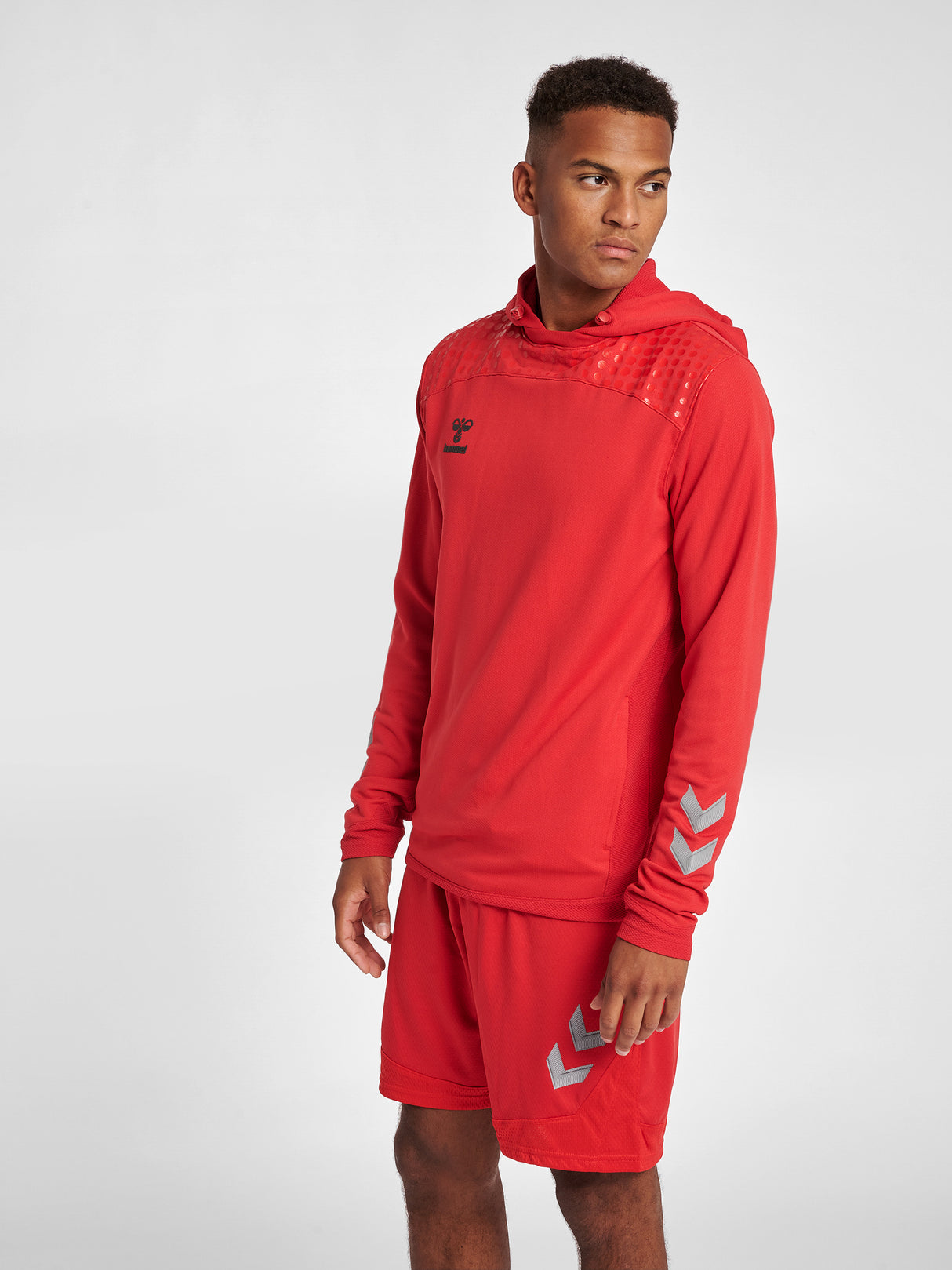 Hummel Men's Lead Poly Hoodie Hummel