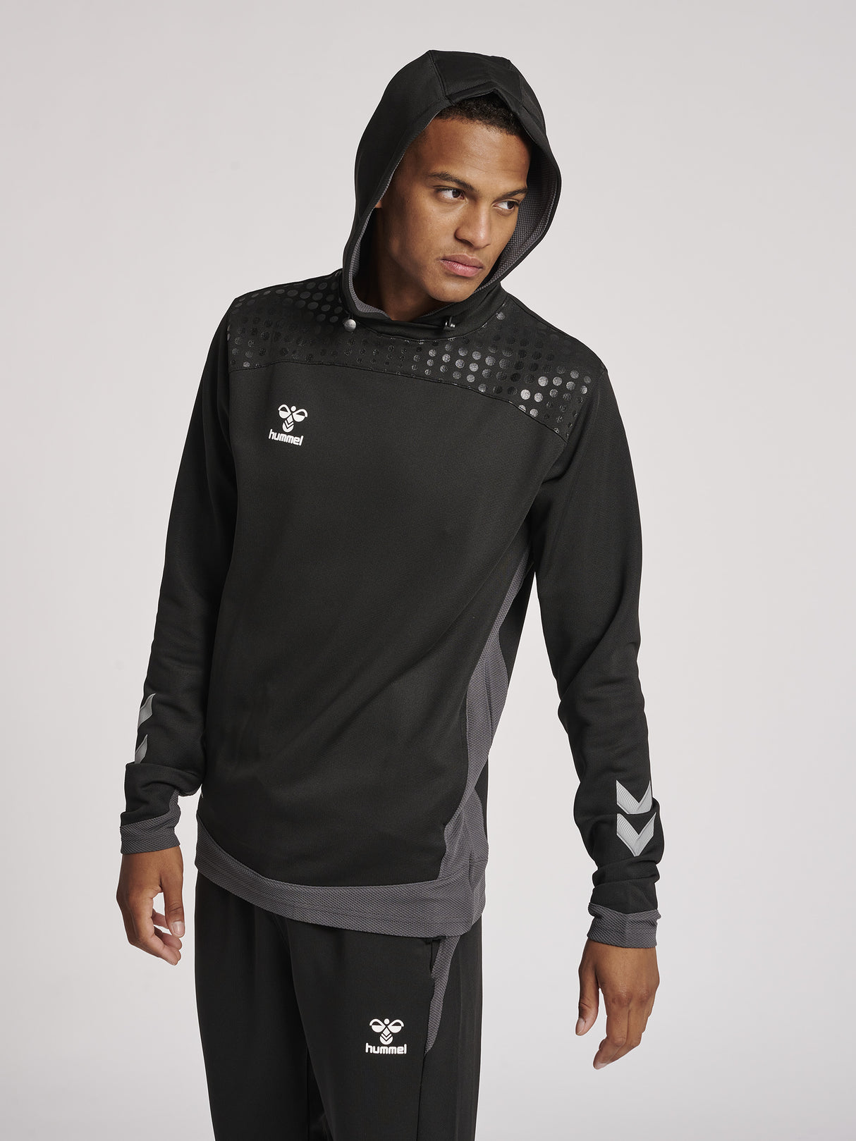 Hummel Men's Lead Poly Hoodie Hummel