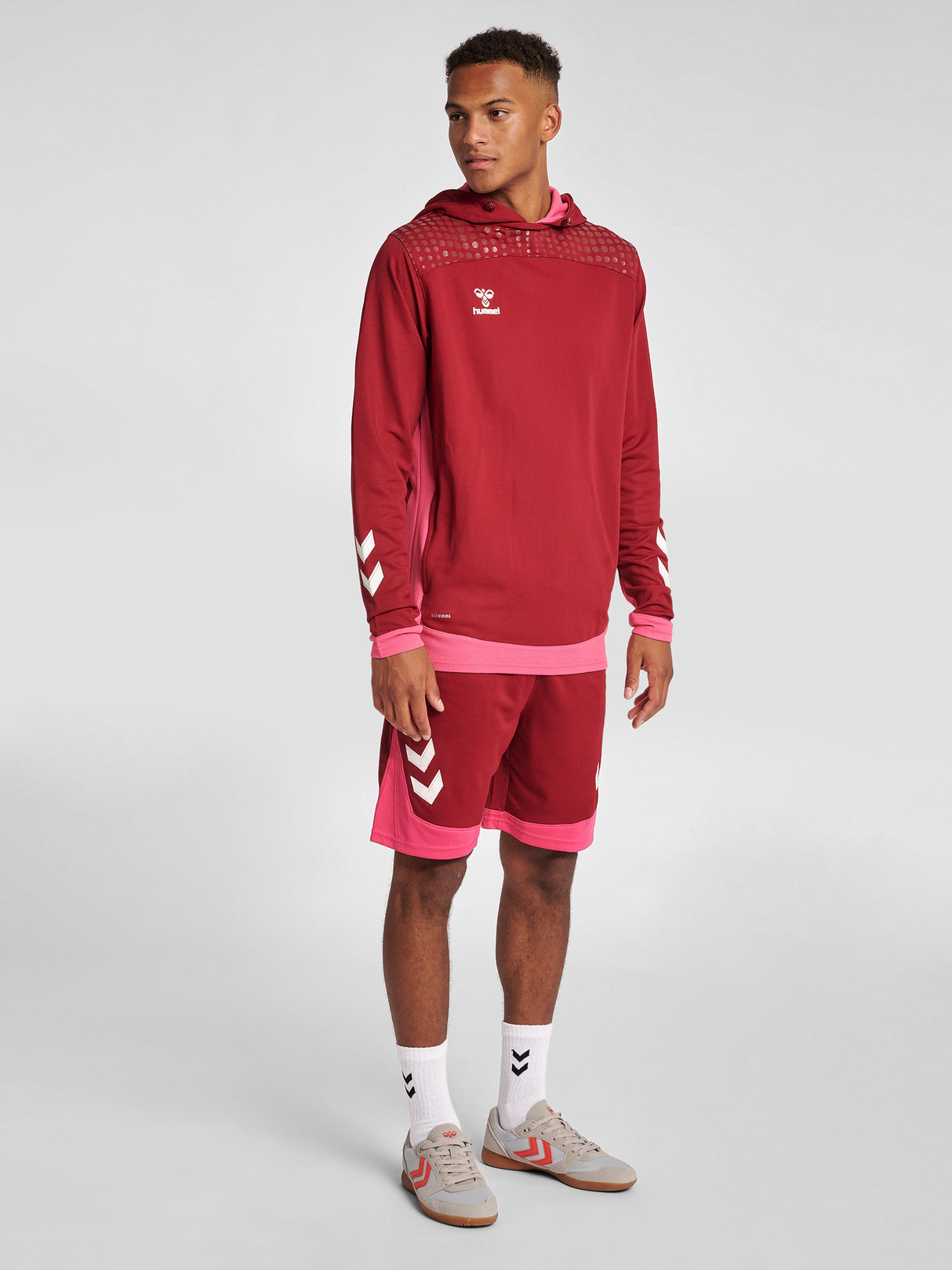 Hummel Men's Lead Poly Hoodie Hummel