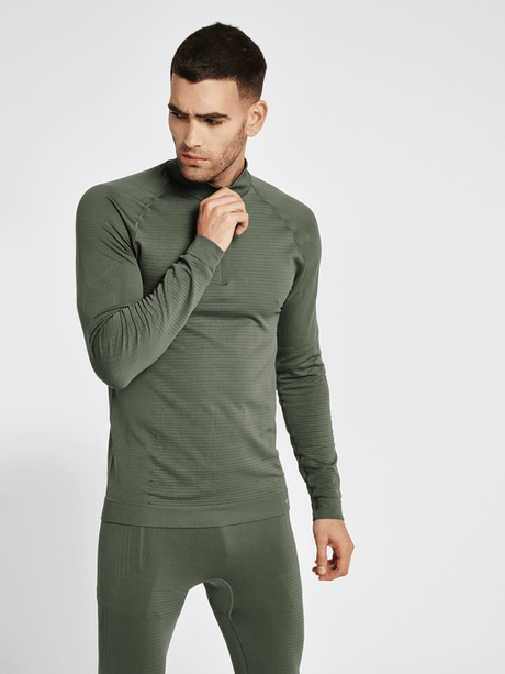 Hummel Men's Stroke Seamless Half Zip Hummel