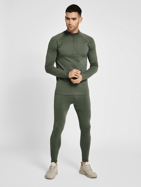 Hummel Men's Stroke Seamless Half Zip Hummel