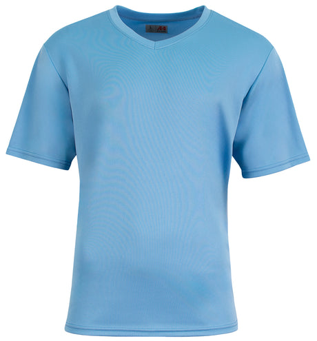 A4 Men's Sprint Short Sleeve V-Neck Mens Apparel Shirts & Tops