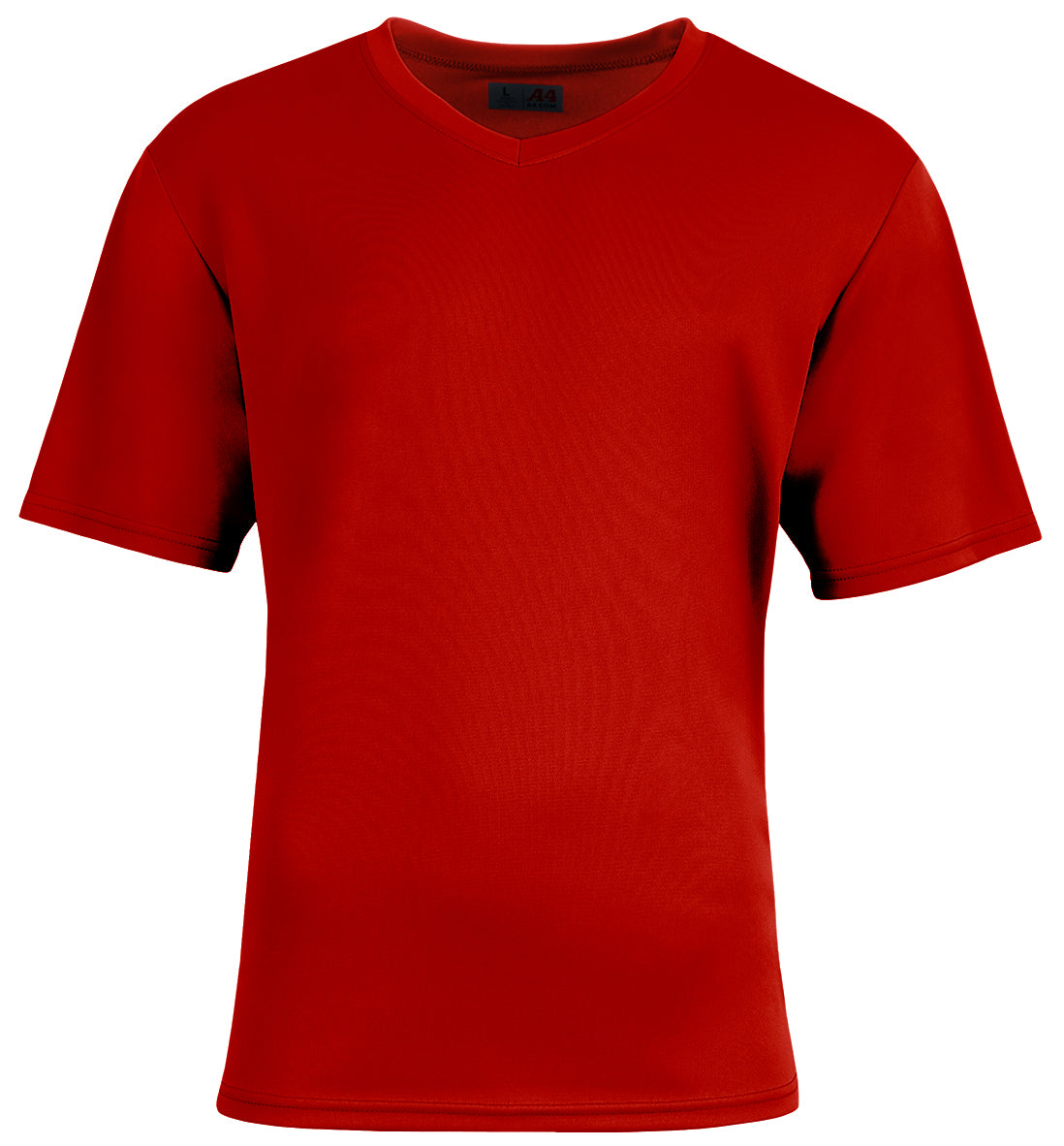 A4 Men's Sprint Short Sleeve V-Neck Mens Apparel Shirts & Tops
