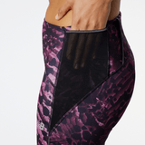 New Balance Women's Printed Impact Run Fitted Short Womens Apparel Shorts