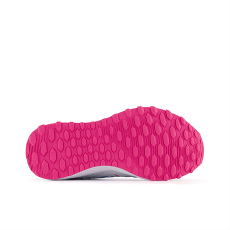 New Balance Youth Girls Fresh Foam 650 Bungee Lace with Top Strap - YT650GP1 X-Wide Youth Footwear Training & Running