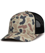 Pacific Headwear Duck Camo Trucker Snapback Cap Pacific Headwear