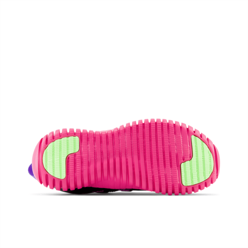 New Balance Youth Girls Playgruv V2 Bungee Running Shoe - PTPGRVSW Youth Footwear Training & Running