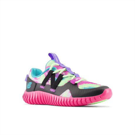 New Balance Youth Girls Playgruv V2 Bungee Running Shoe - PTPGRVSW Youth Footwear Training & Running