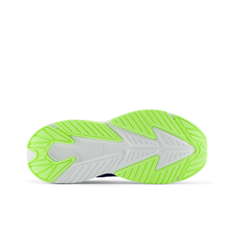 New Balance Youth Rave Run V2 Bungee Lace with Top Strap Shoe - YTRAVRB2 X-Wide Youth Footwear Training & Running
