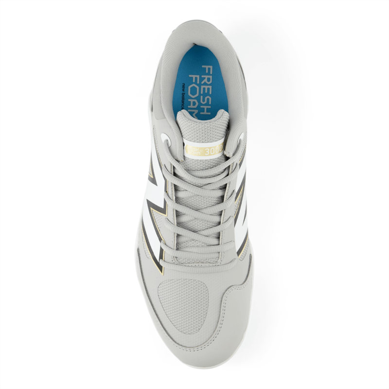 New Balance Men's Fresh Foam 3000 V7 Molded Baseball Cleat - PL3000G7 Wide Baseball Footwear Adult