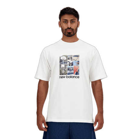 New Balance Men's Hoops Graphic Tee Mens Apparel Shirts & Tops